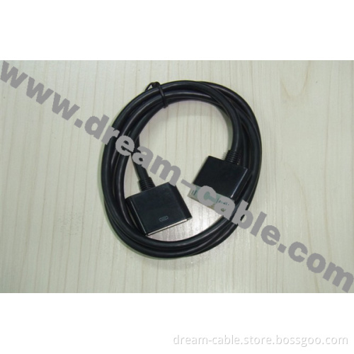 Black Dock Extension Cable for Apple